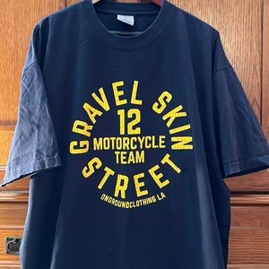 EUC On Ground Clothing LA Gravel Skin Street Motorcycle Team Short Sleeve Tee